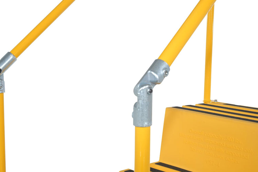 Vestil Industrial 4-Step Polyethylene Step Stool - Yellow - 260kg Capacity - VST-4-Y