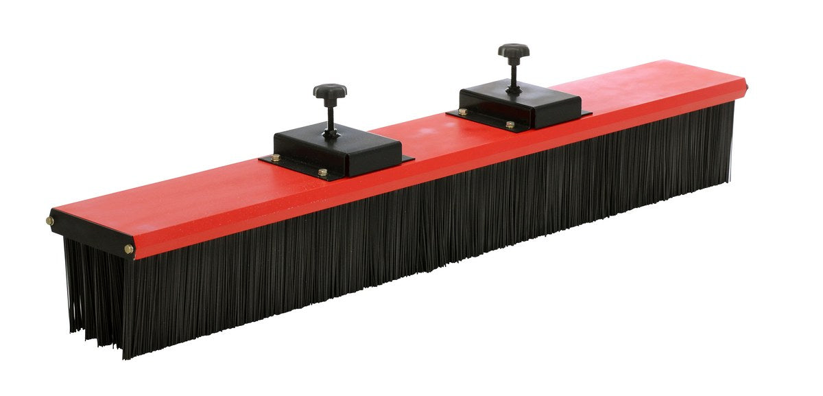 60"W Fork Truck Mount Brush Sweeper
