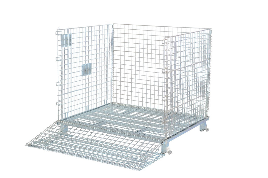 4,000-lbs Capacity Wire Mesh Container