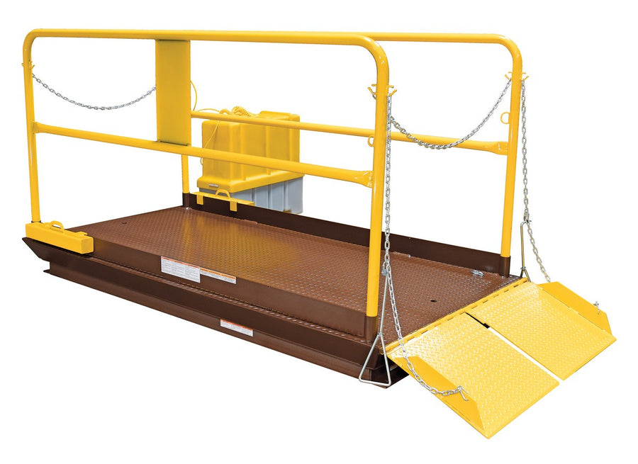 96" x 120" Electric-Hydraulic Scissor Dock w/ 10,000-lbs Capacity