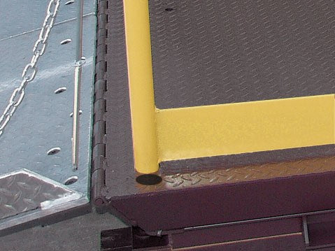 DOCK LIFT OPTIONAL HANDRAIL W/ TOEBOARD - Model WL-RHT