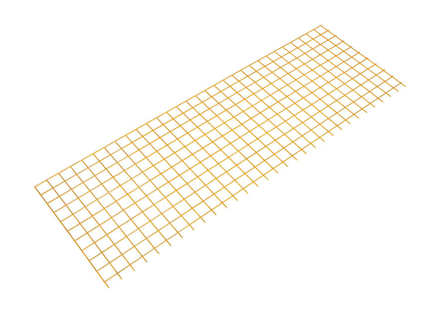 84"L Wire Mesh Steel Square Safety Handrail