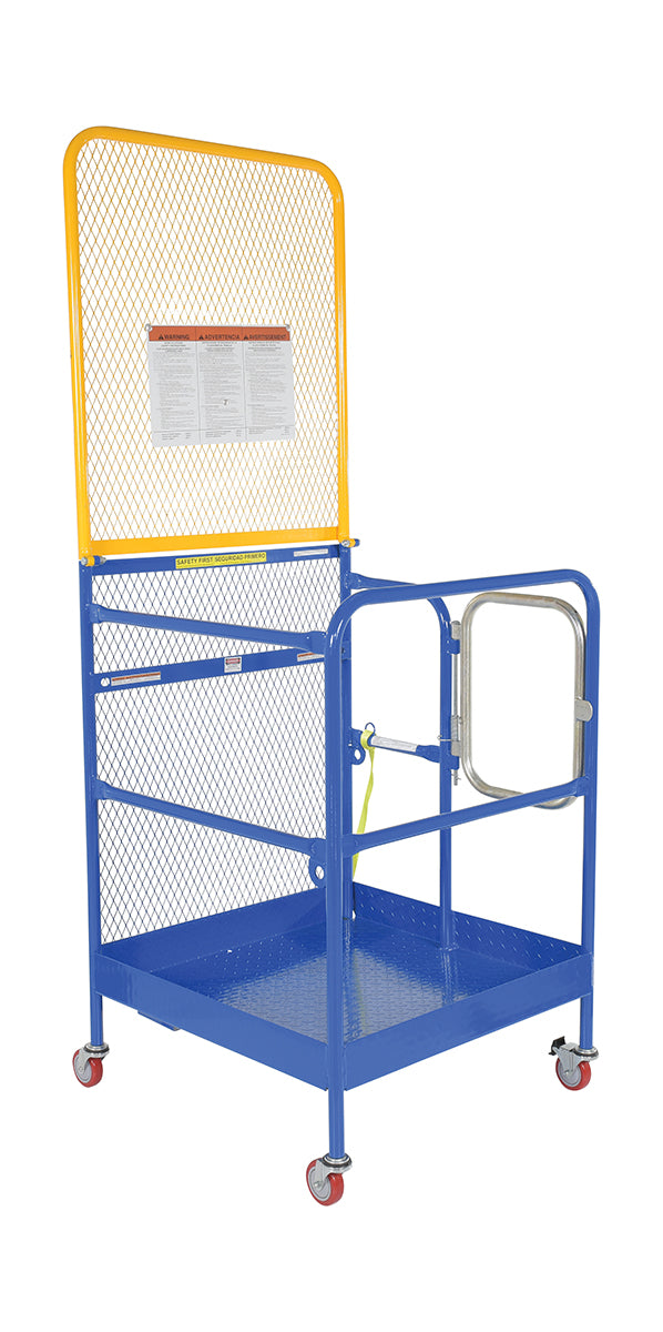 WORK PLATFORM 84 IN BACK CASTERS 36X36 - Model WP3636CA84B