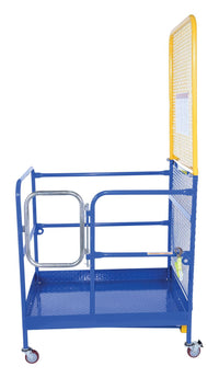 Thumbnail for WORK PLATFORM 84 IN BACK CASTERS 36X48 - Model WP3648CA84B