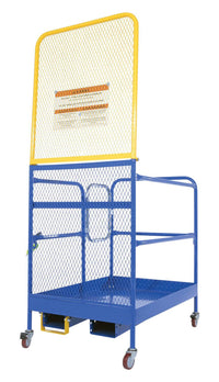 Thumbnail for WORK PLATFORM 84 IN BACK CASTERS 36X48 - Model WP3648CA84B