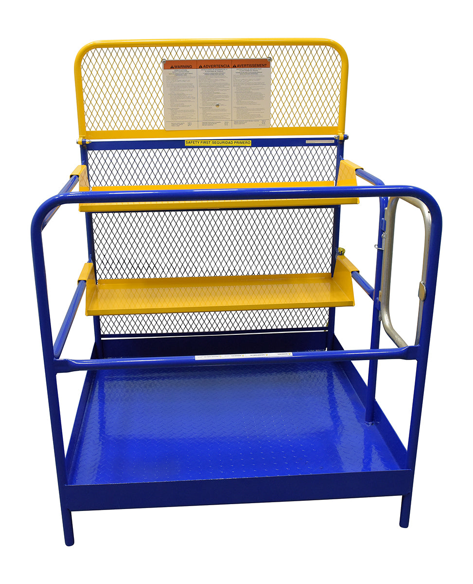 WORK PLATFORM 48X48 WITH 2 SHELVES