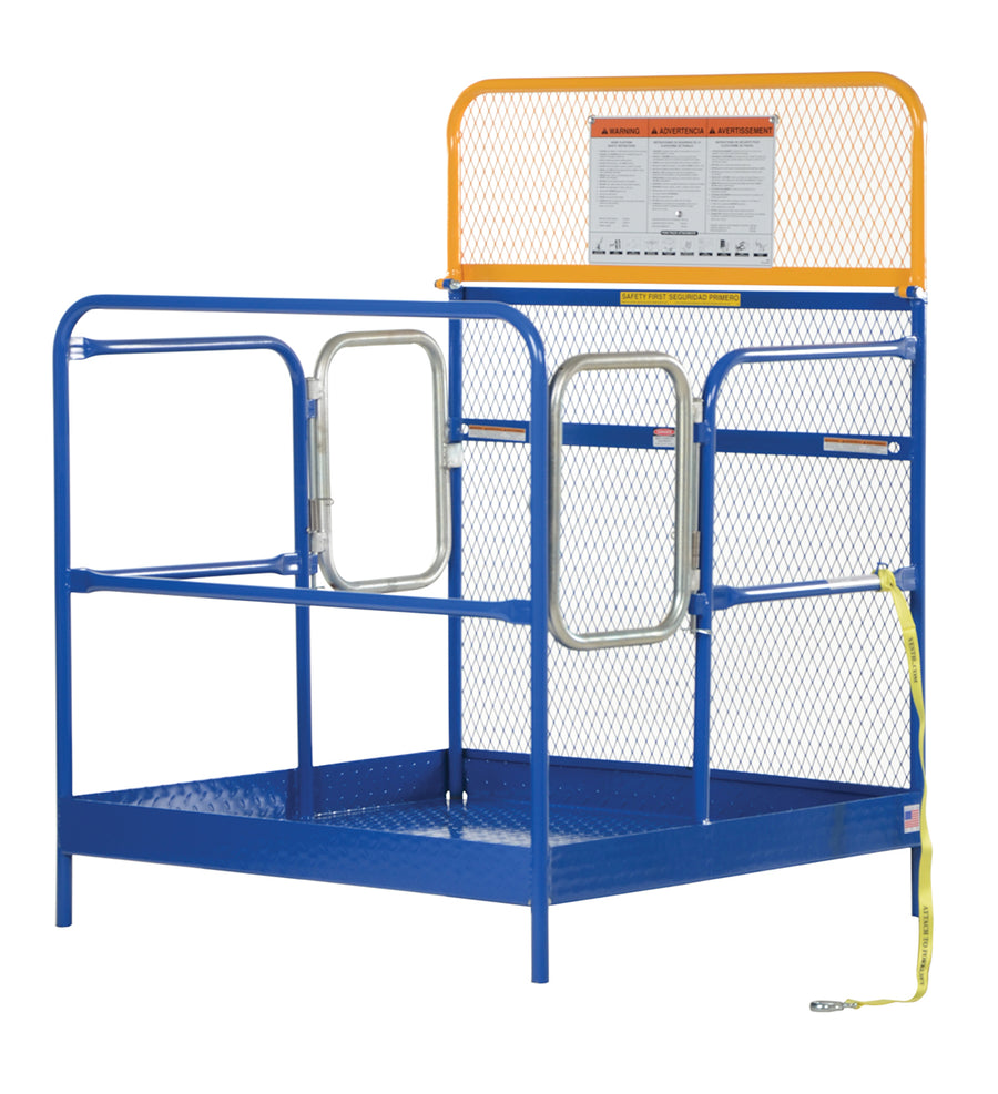 Dual Door Work Platform 48" x 48"
