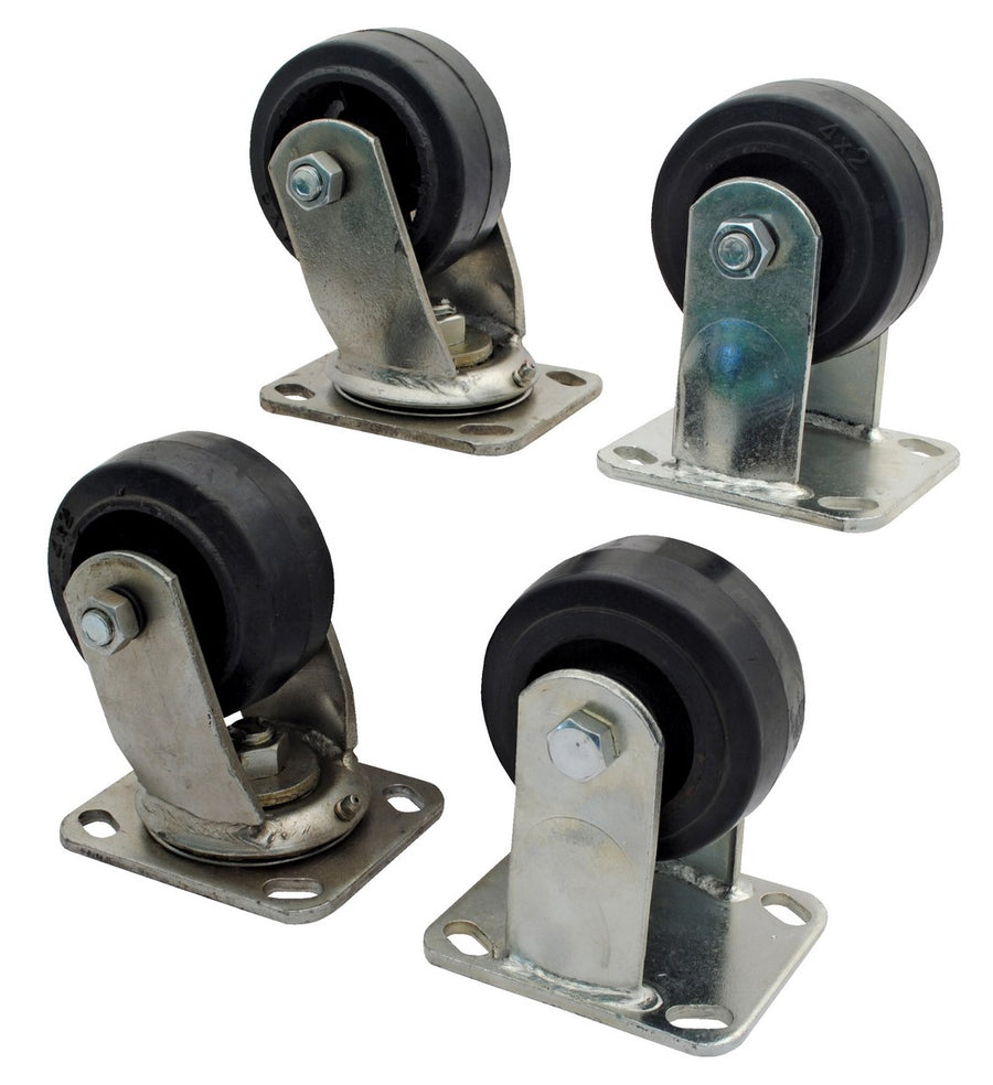 WORK PLATFORM FOLD DOWN CASTERS OPTION - Model WP-CAFD