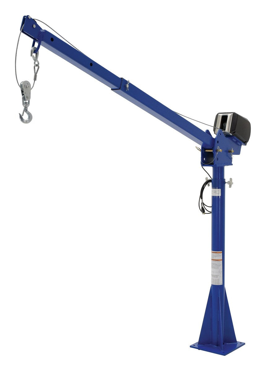AC POWERED JIB CRANE 2K 4-7 FT BOOM CSA - Model WTJ204ACCSA