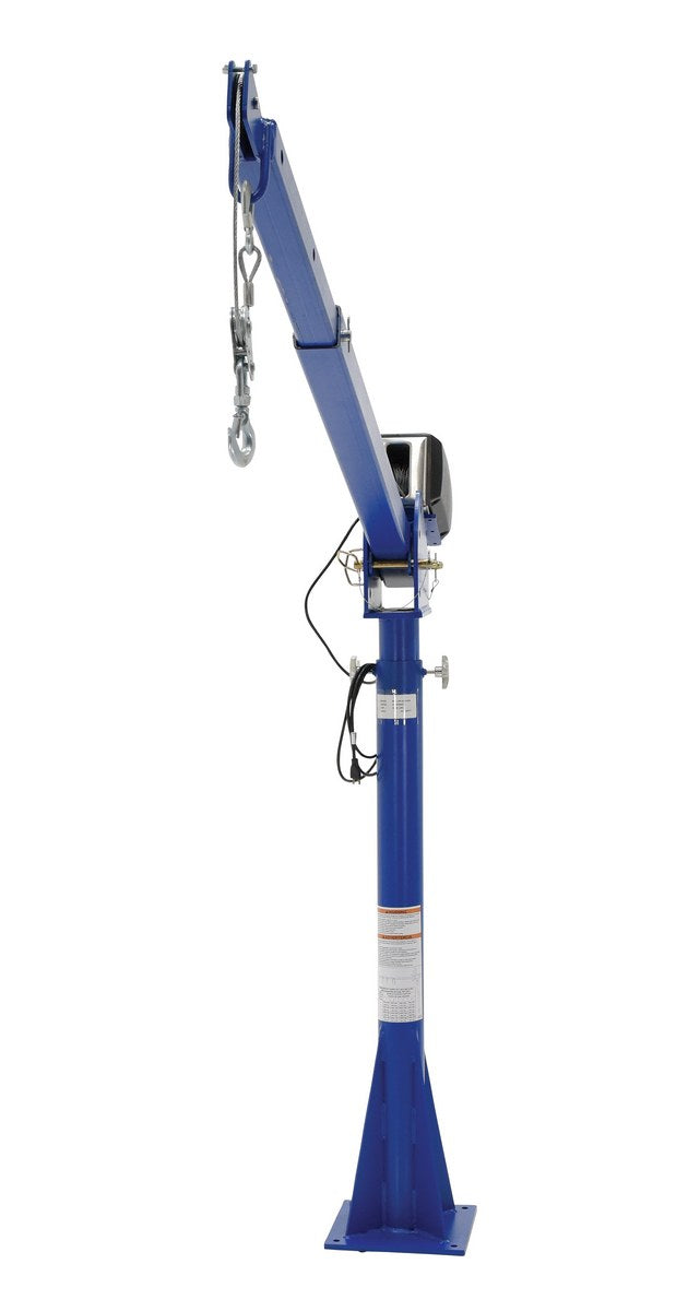 AC POWERED JIB CRANE 2K 4-7 FT BOOM CSA - Model WTJ204ACCSA