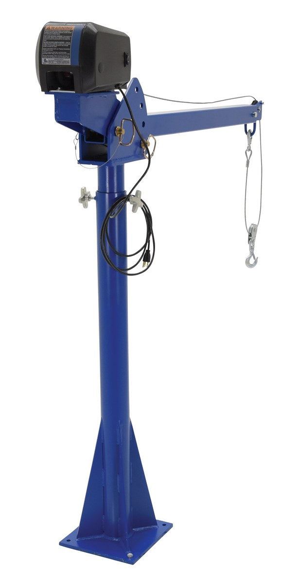 AC POWERED JIB CRANE 2K 4-7 FT BOOM CSA - Model WTJ204ACCSA