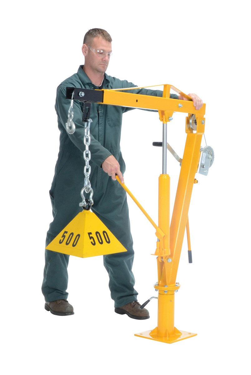 WINCH OPERATED TRUCK JIB CRANE 1K EXTEND