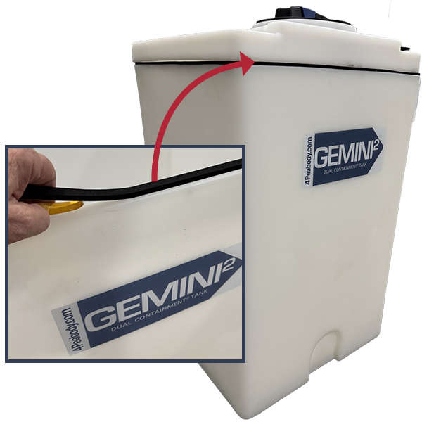 Weatherguard™ Seal Kits for Gemini Dual Containment™ Tanks Cylindrical 500-1000 Gal