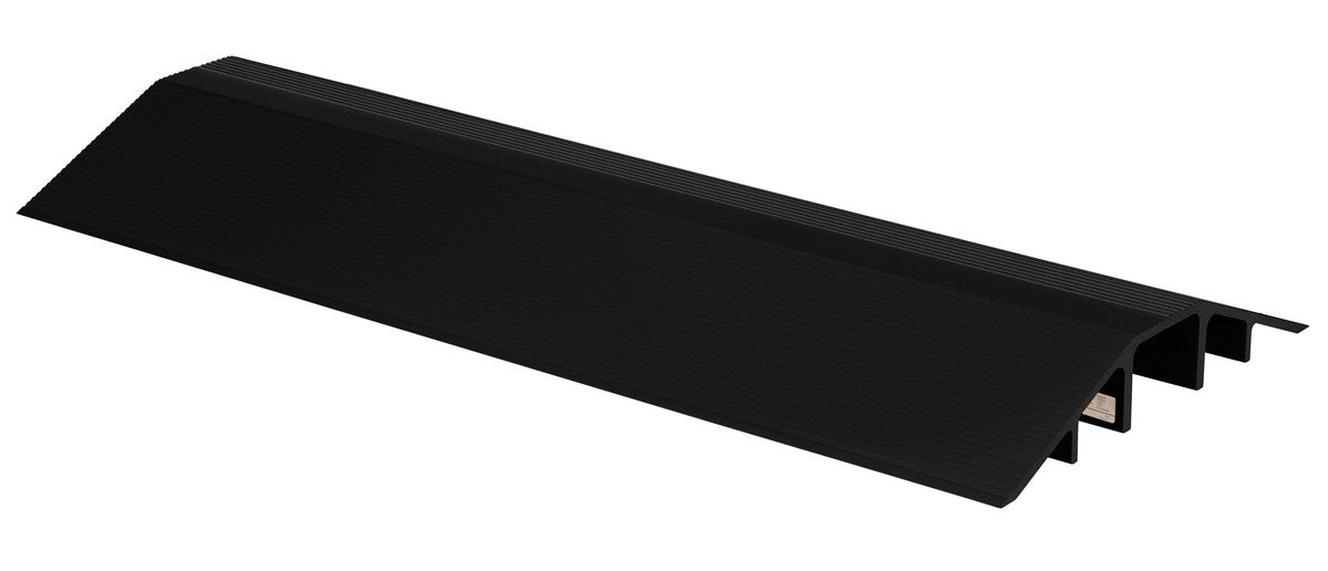 EXTRUD ALUM HOSE&CABLE BRIDGE 48 IN BLK - Model XHCR-48-BK