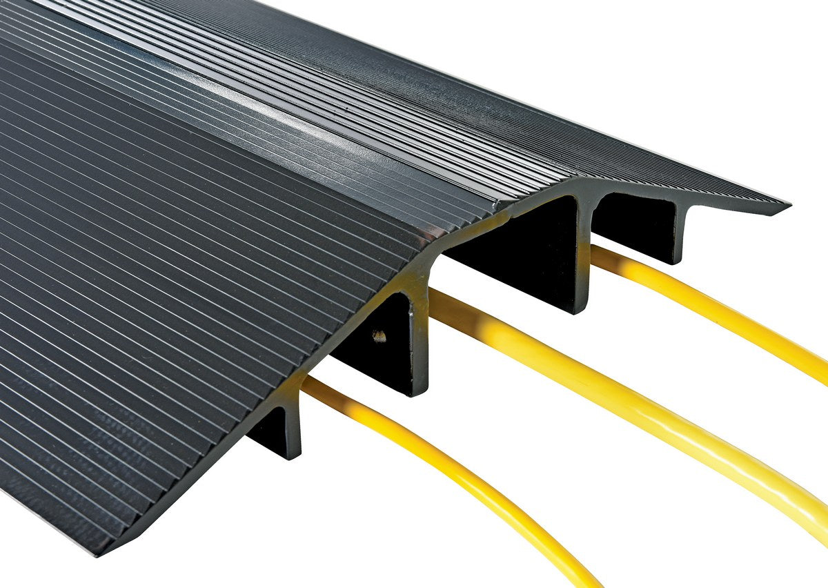 EXTRUD ALUM HOSE&CABLE BRIDGE 60 IN BLK - Model XHCR-60-BK