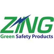 ZING 2622 Eco Safety V Sign, Tornado Shelter Bilingual, 11Hx7Wx5D, Recycled  Plastic
