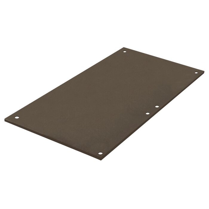 2' x 4' AlturnaMAT® Ground Protection Mat, One Smooth Side, 120 Ton Capacity, Black - AM24S1