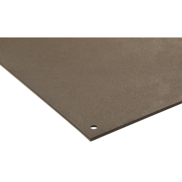 2' x 4' AlturnaMAT® Ground Protection Mat, Smooth Sides, 120 Ton Capacity, Black - AM24S2