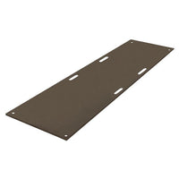 Thumbnail for 2' x 8' AlturnaMAT® Ground Protection Mat, Smooth Sides, Hand Holes, 120 Ton Capacity, Black - AM28S2HH8