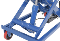 Thumbnail for Steel Lift and Tilt Carts with Sequence Select 22 In. x 33-1/2 In. 1000 Lb. Capacity Blue