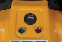 Thumbnail for Steel Stacker with Fixed DC Powered Winch 770 Lb. Capacity Black / Yellow