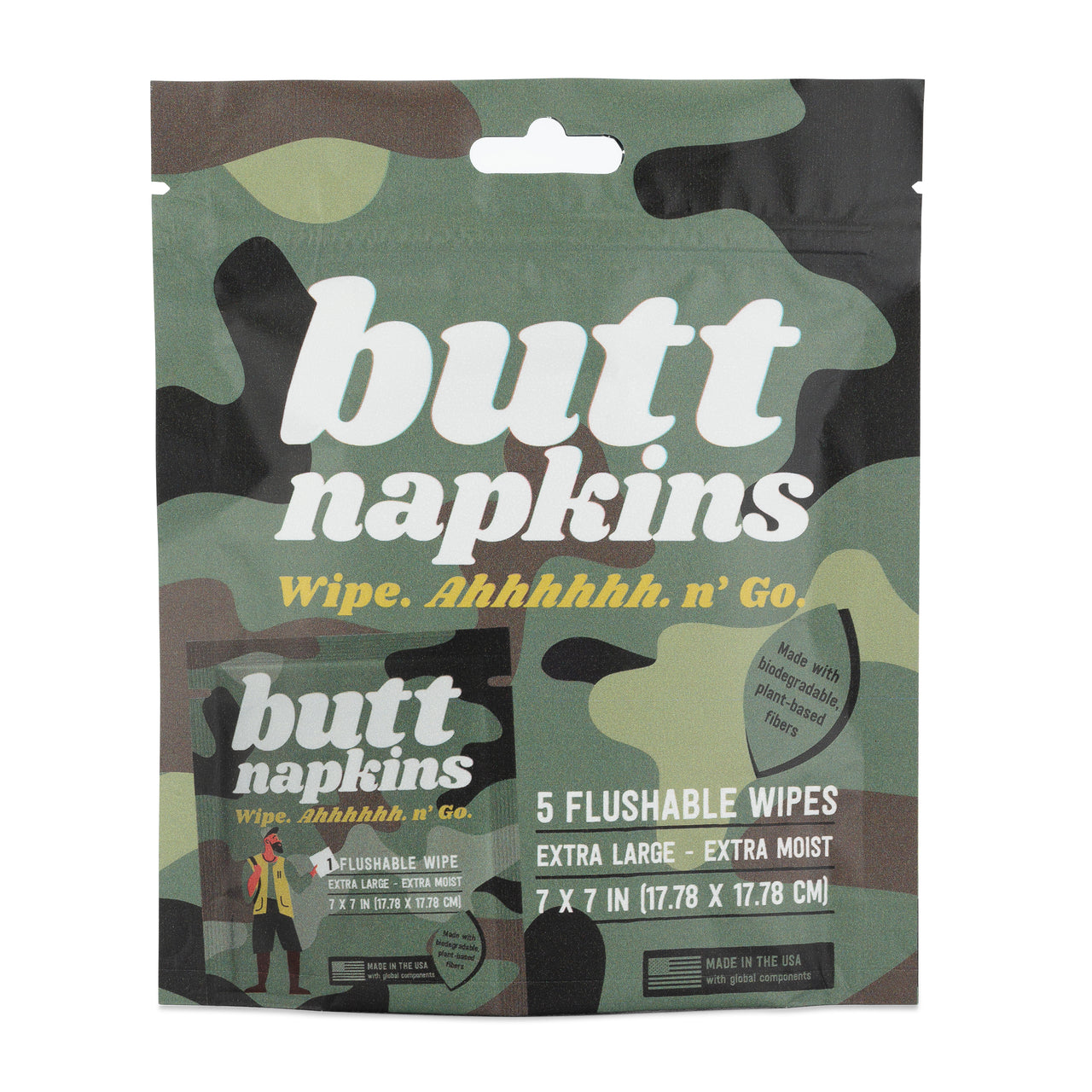 Hunting Butt Napkins (5 Pack)