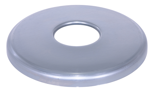 Galvanized Can Bag Holder 55 Gallon Drum 8 In. Silver