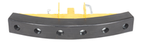 Thumbnail for Steel/Rubber Push Bumper-Attachment to 2 In. Receiver 15 In. x 28 In. x 5-3/4 In. Yellow/Black