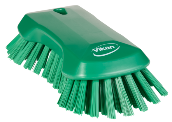 XL Hand Brush, 9.1" Extra stiff, Green