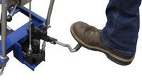 Thumbnail for Steel Lift and Tilt Carts with Sequence Select 22 In. x 33-1/2 In. 1000 Lb. Capacity Blue