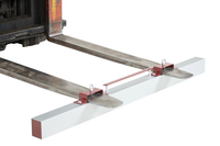 Thumbnail for Steel Forklift Hanging Magnetic Sweeper 60 In. Wide 65 Lb. Capacity Silver