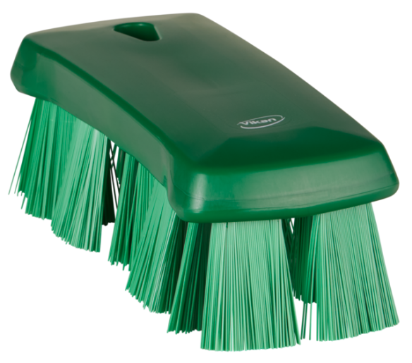 UST Hand Brush, 6.9" Stiff, Green