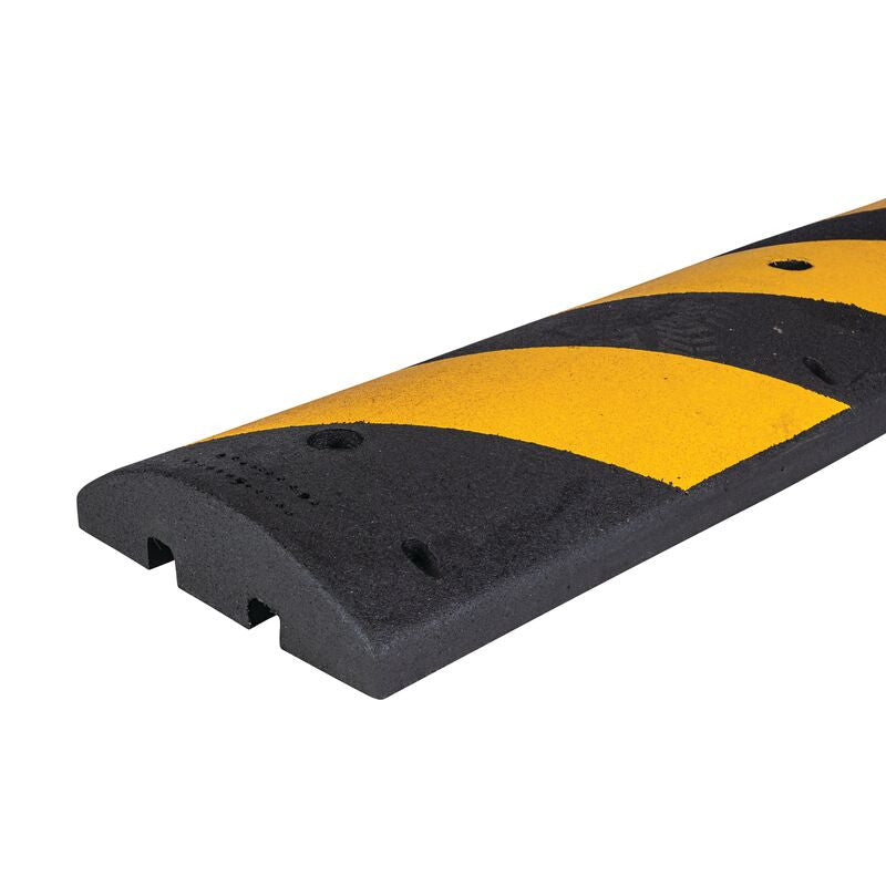 4 ft Alley Bump Speed Bump, Black/Yellow - GNRS2431YB