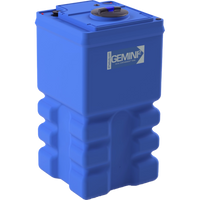Thumbnail for 95 Gal Gemini² Dual Containment® Tank - LPE SD 1.5 - Blue - Ribbed