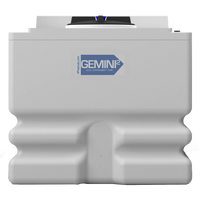 Thumbnail for 240 Gal Gemini² Dual Containment® Tank - Ribbed - LPE 1.5 - Natural 