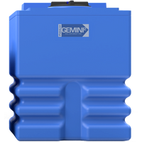 Thumbnail for 340 Gal Gemini² Dual Containment® Tank - Ribbed - LPE 1.5 - Blue 