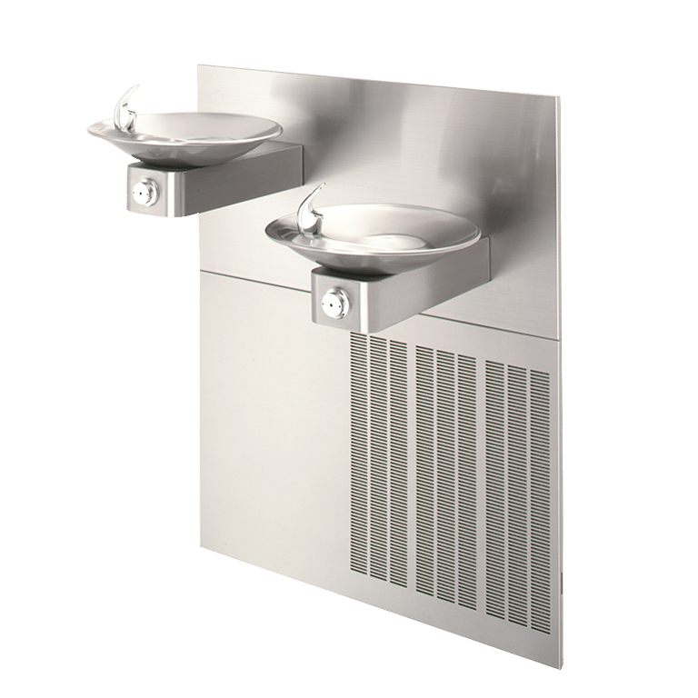 Barrier-Free Chilled Dual Wall-Mount Fountain