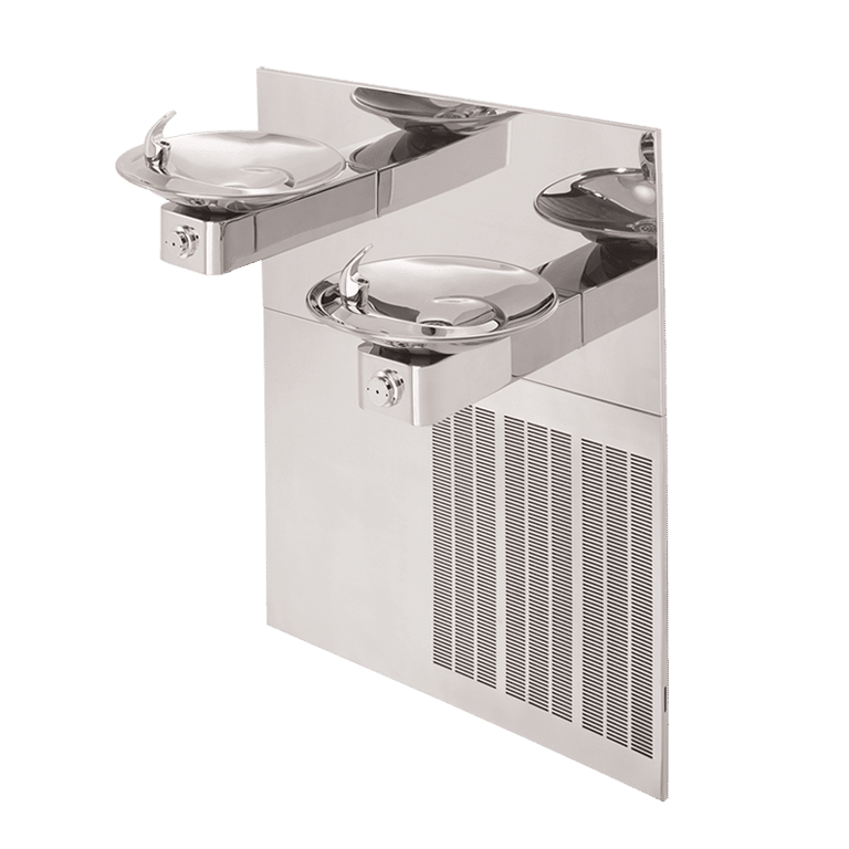 Barrier-Free Chilled Dual Wall-Mount Fountain