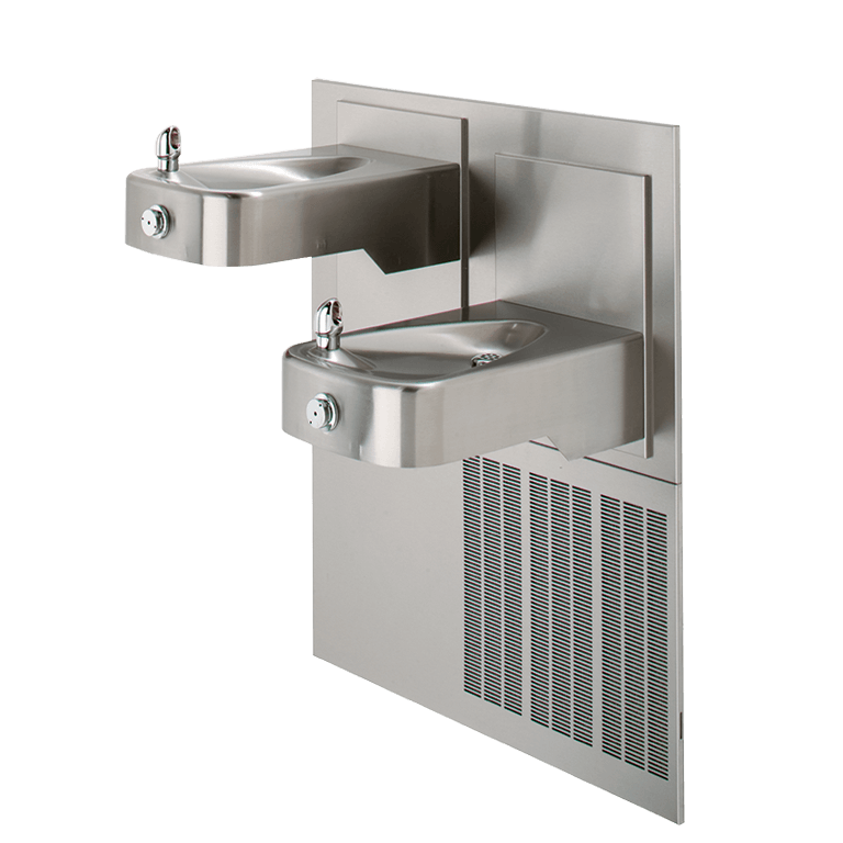 Barrier-free Chilled Dual Wall-Mount Fountain