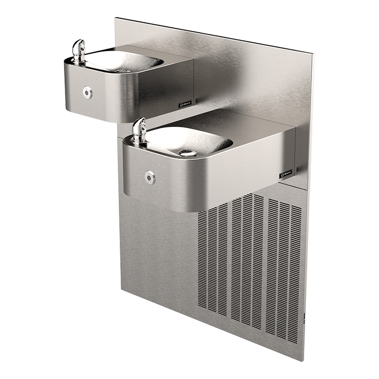 Chilled Wall Mount ADA Touchless Dual Fountain