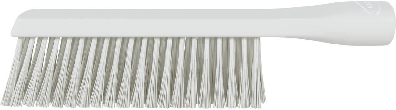 Vikan Dual Reach Brush, Threaded, 10.2", Medium, White