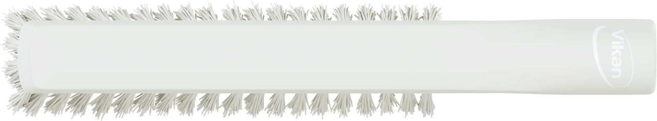 Vikan Dual Reach Brush, Threaded, 10.2", Medium, White