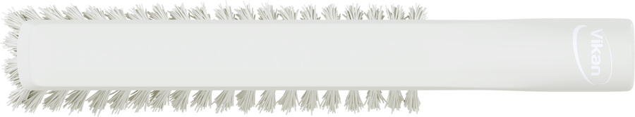 Vikan Dual Reach Brush, Threaded, 10.2", Medium, White