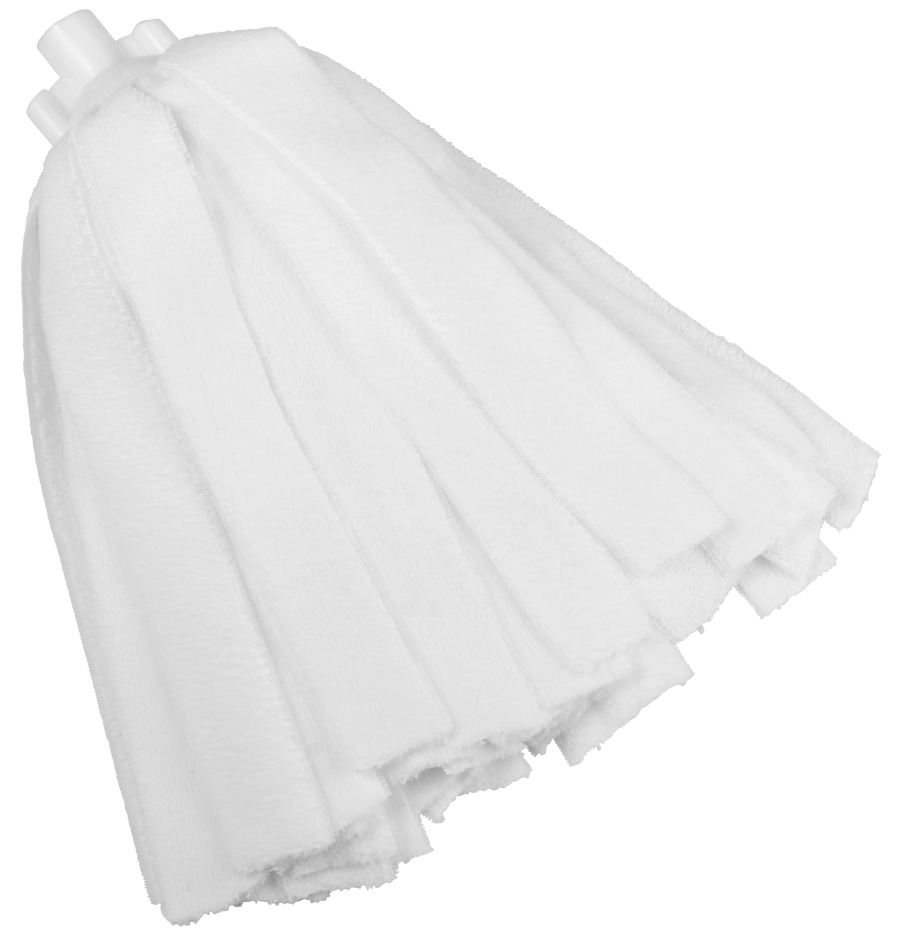 Vikan Microfiber Socket Mop, White