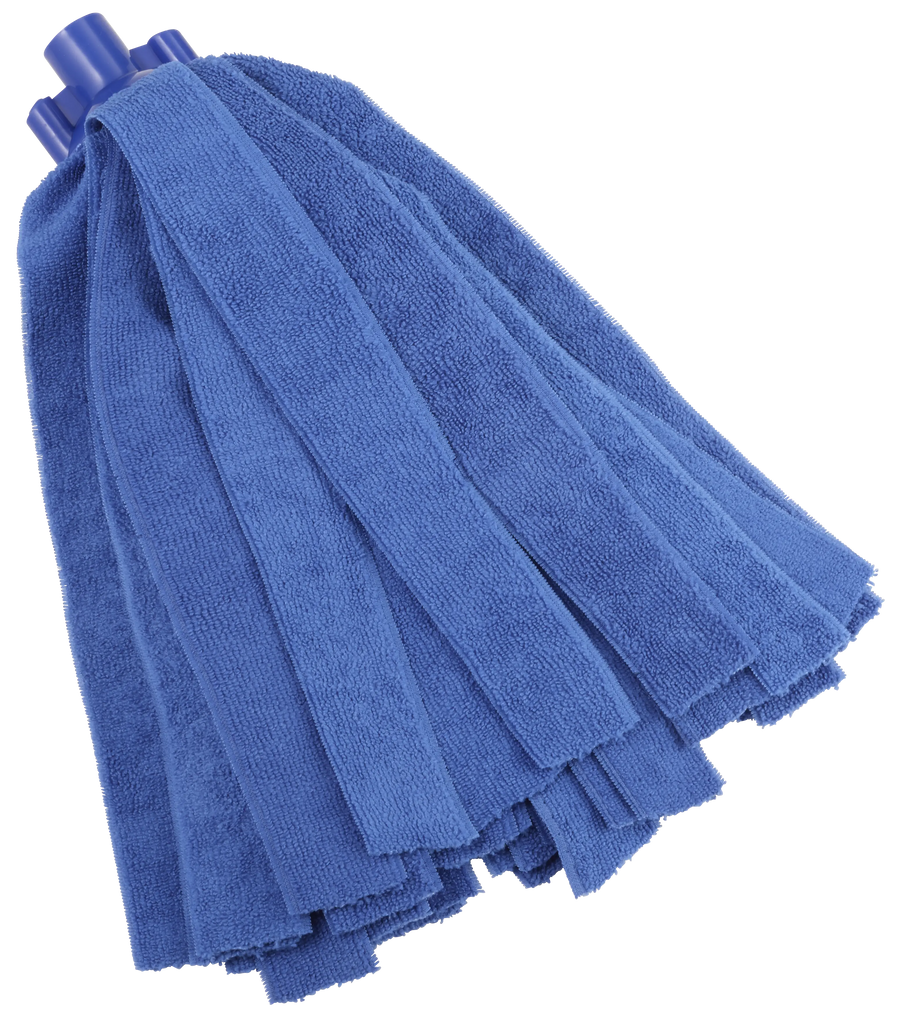 Vikan Microfiber Socket Mop, Blue