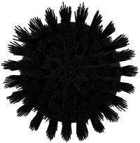 Thumbnail for Vikan HyDrive Round Brush, Black