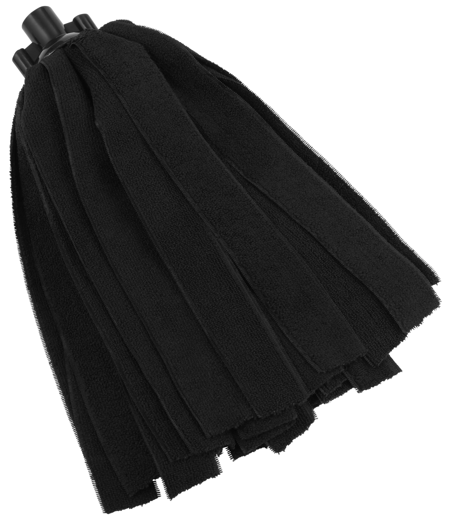 Vikan Microfiber Socket Mop, Black