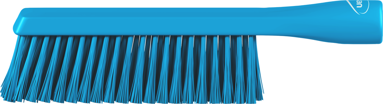 Vikan Dual Reach Brush, Threaded, 10.2", Medium, Blue