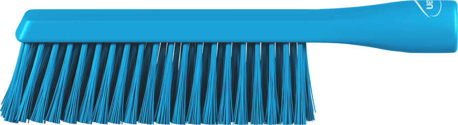 Vikan Dual Reach Brush, Threaded, 10.2", Medium, Blue
