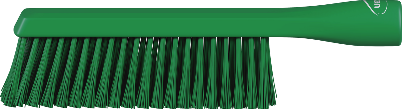 Vikan Dual Reach Brush, Threaded, 10.2", Medium, Green